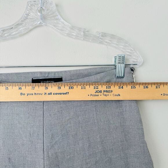 Le Chateau Gray Straight Leg Dress Pants Women’s Size 10 - Picture 3 of 9